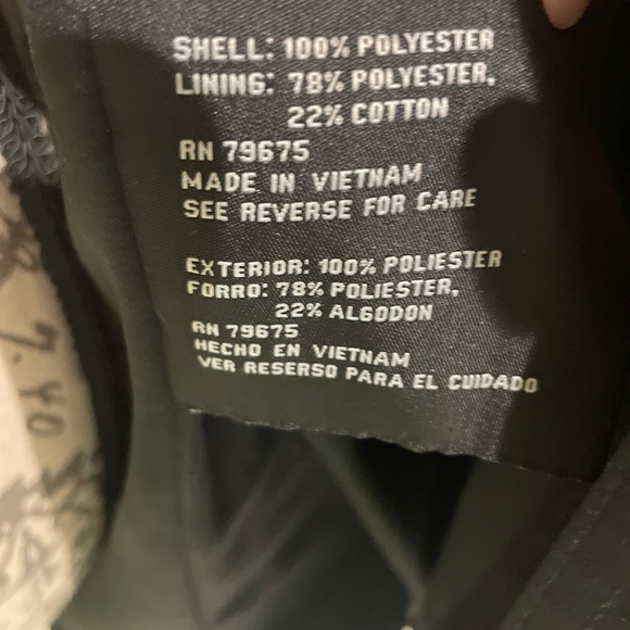 London Fog Black Hooded Trench Coat – PM (Petite Medium) EUC - Picture 3 of 7